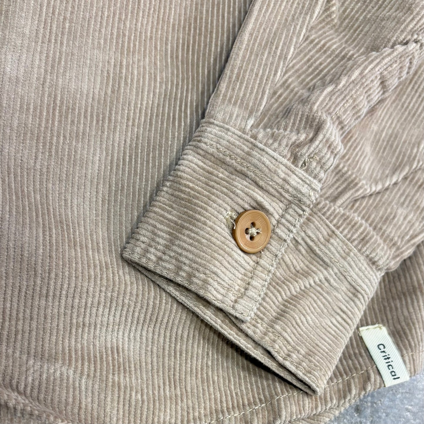 TCSS Lazy Boy Cord Shirt - Taupe