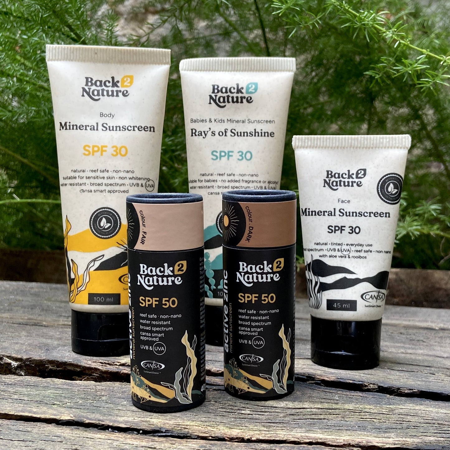 BACK TO NATURE RAY’S OF SUNSHINE SPF 30BACK TO NATURE BODY ~ MINERAL SUNSCREEN SPF 30