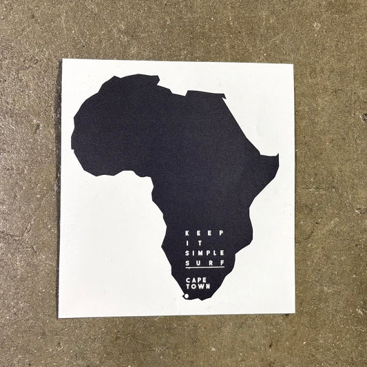 AFRICA LOGO STICKER
