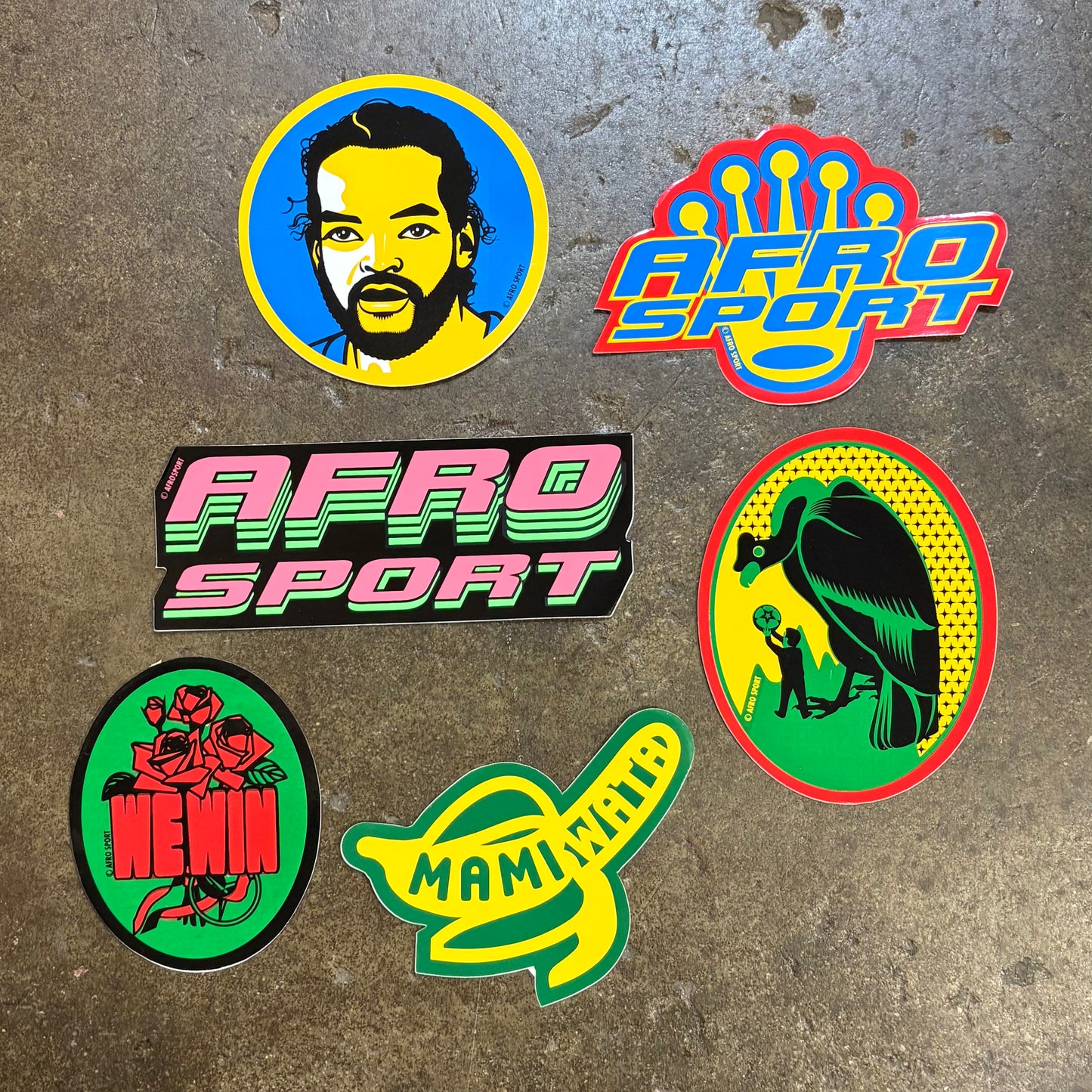 AFROSPORT STICKER PACK