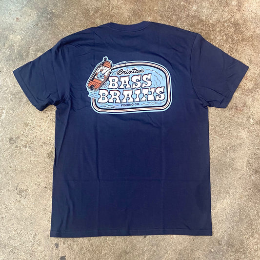 BRIXTON BASS BRAINS BOAT S/S STANDARD TEE