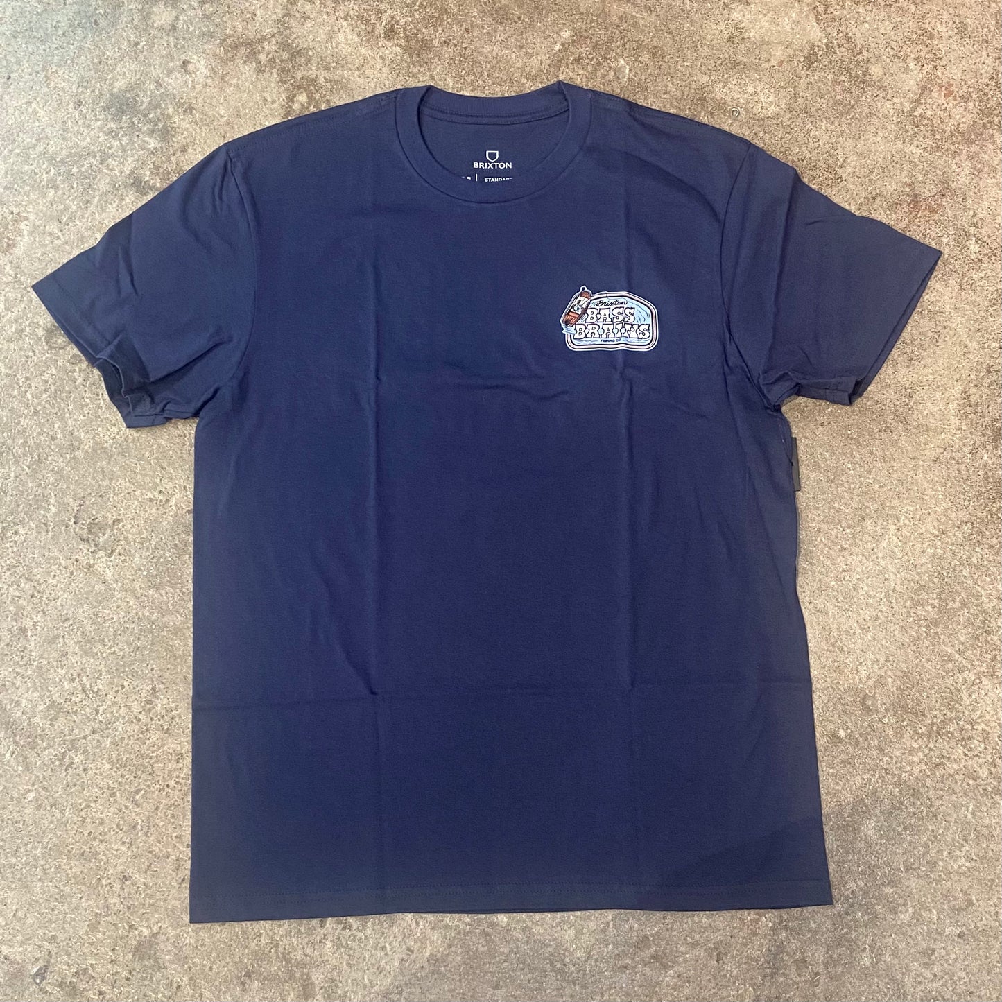 BRIXTON BASS BRAINS BOAT S/S STANDARD TEE