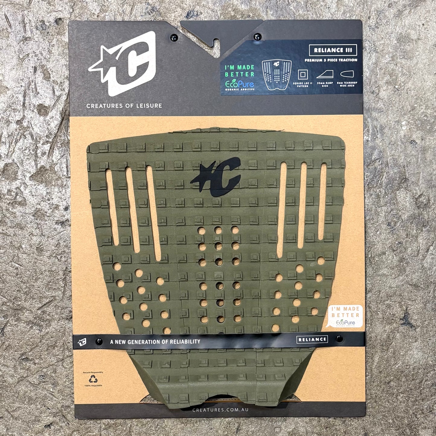 CREATURES OF LEISURE RELIANCE III ECOPURE® TRACTION