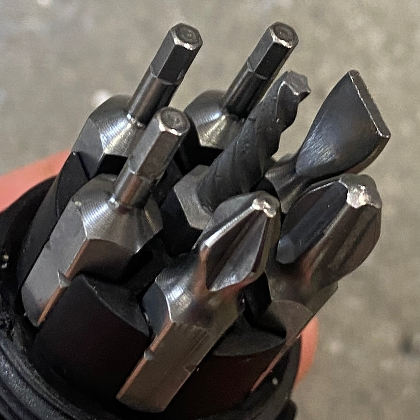View of each of the different tools in the FCS Ratchet Tool