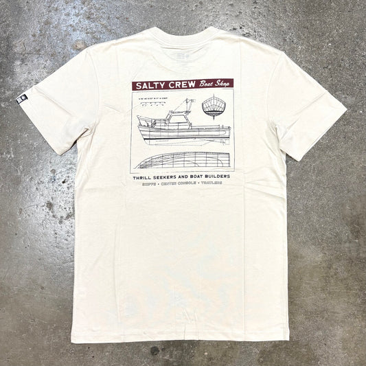 Salty Crew   Boat Shop Classic Tee