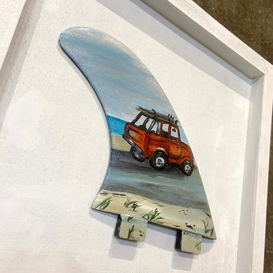 Sophie Carr Art Handpainted Surfing Fins