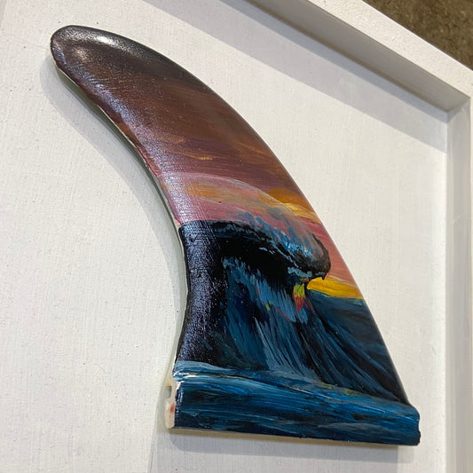 Sophie Carr Art Handpainted Surfing Fins