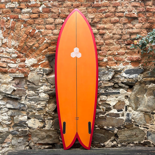 CHANNEL ISLANDS   FEB'S FISH      5’9    20 7/8	  2 1/2	  36.3L