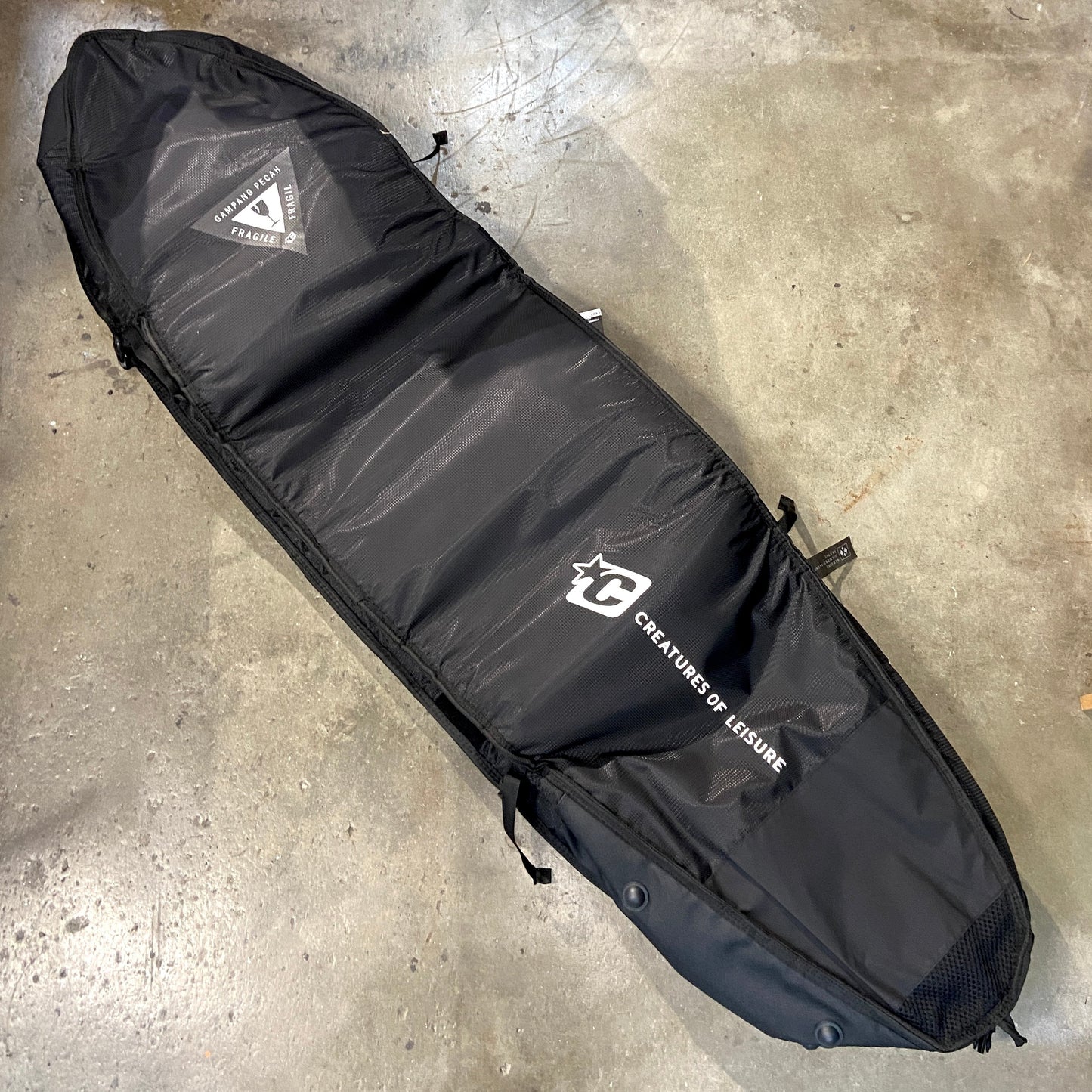 CREATURES OF LEISURE SHORTBOARD TRIPLE DT2.0 : BLACK 6'7