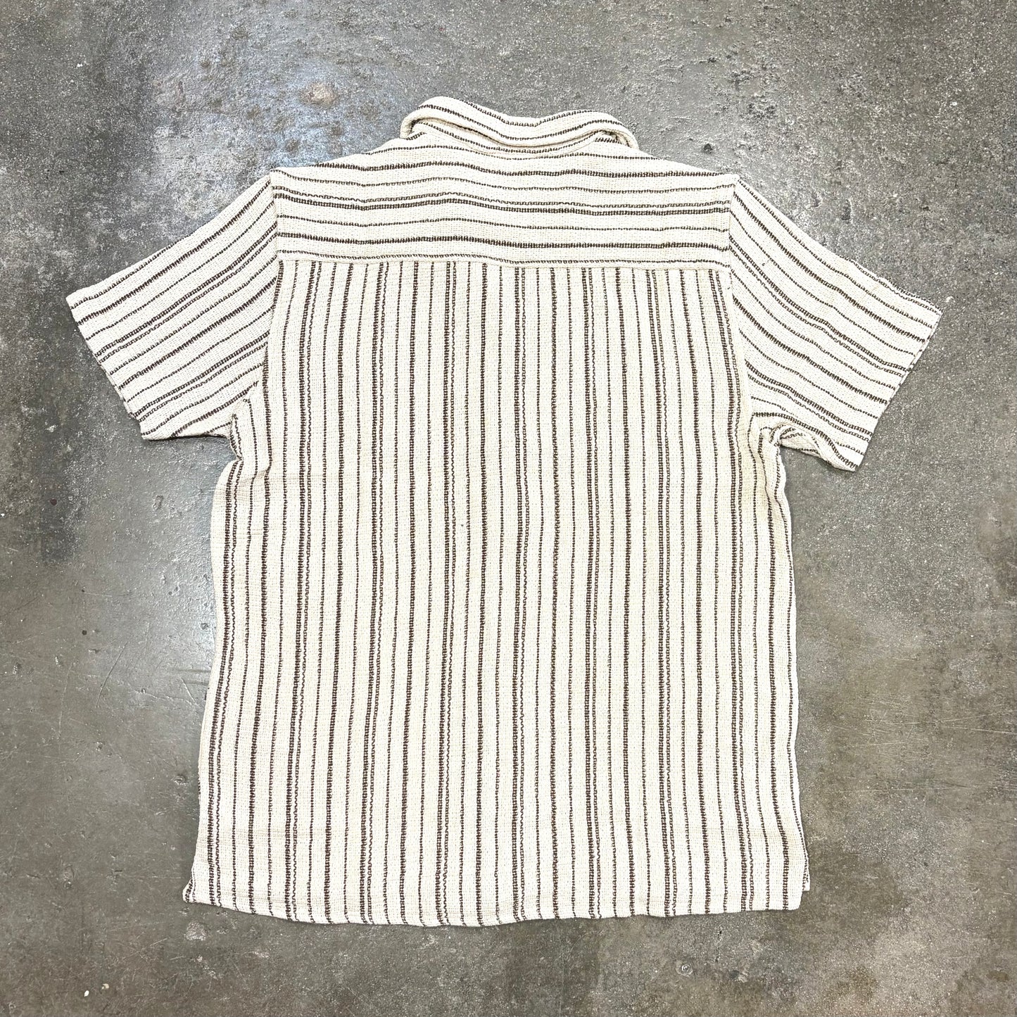 RVCA Vacancy Stripe Short Sleeve Shirt