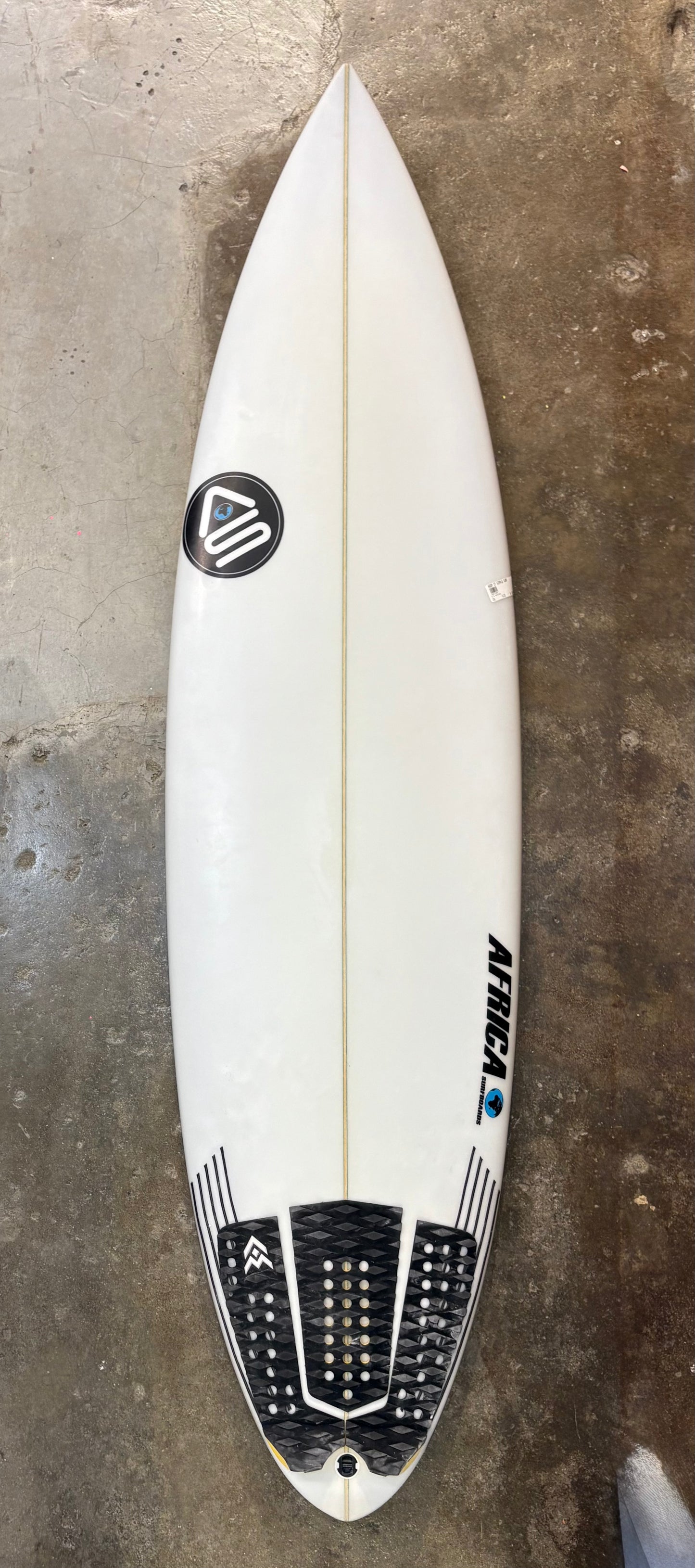AFRICA SURFBOARDS - GVW SHAPES 6'6 19 3/4 2 3/8 35.2L