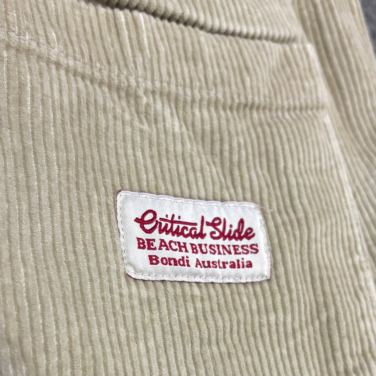 The Critical Slide Society Eight Fold Cord Walkshort - Sand