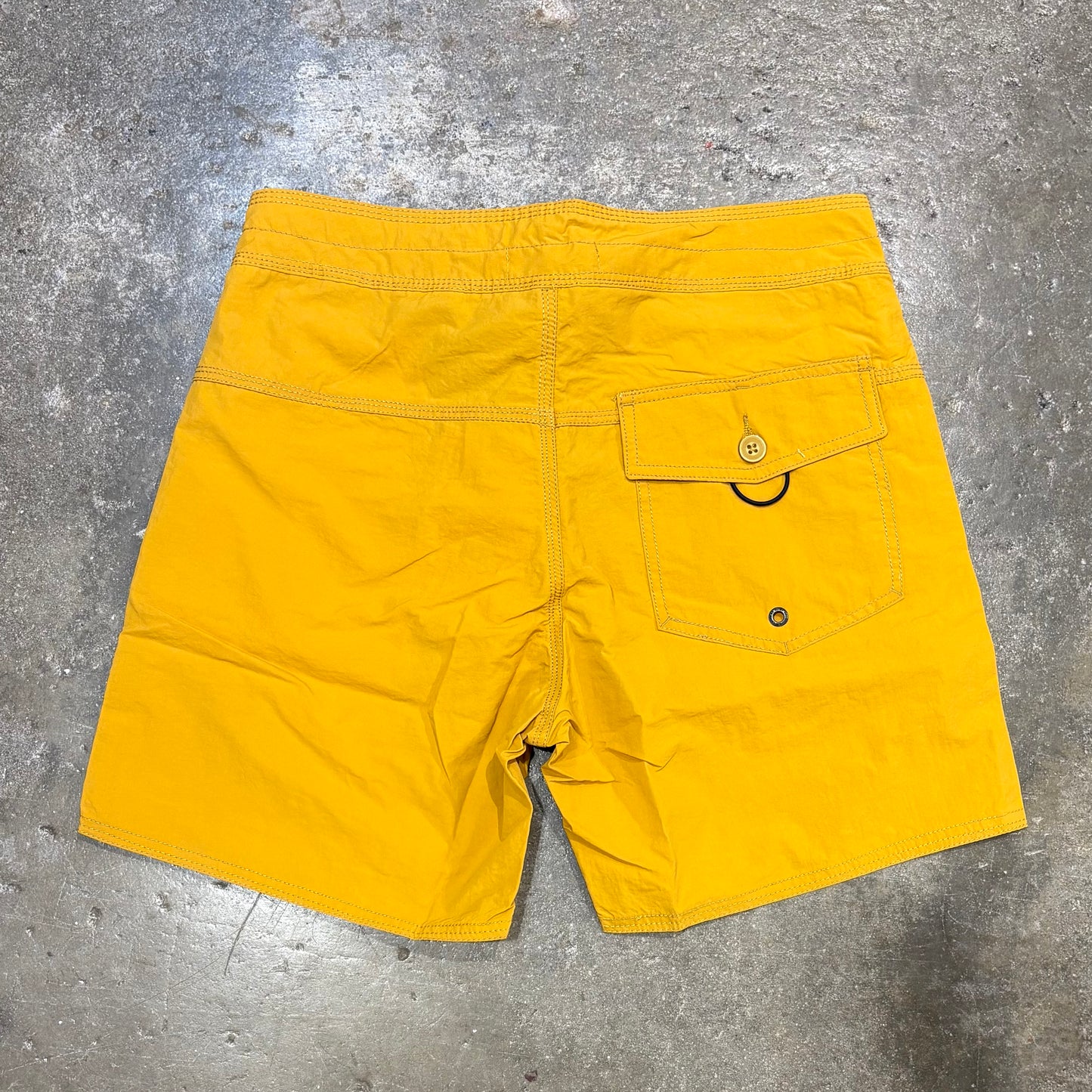 The Critical Slide Society First Point 16" Trunk Boardshorts - Mustard