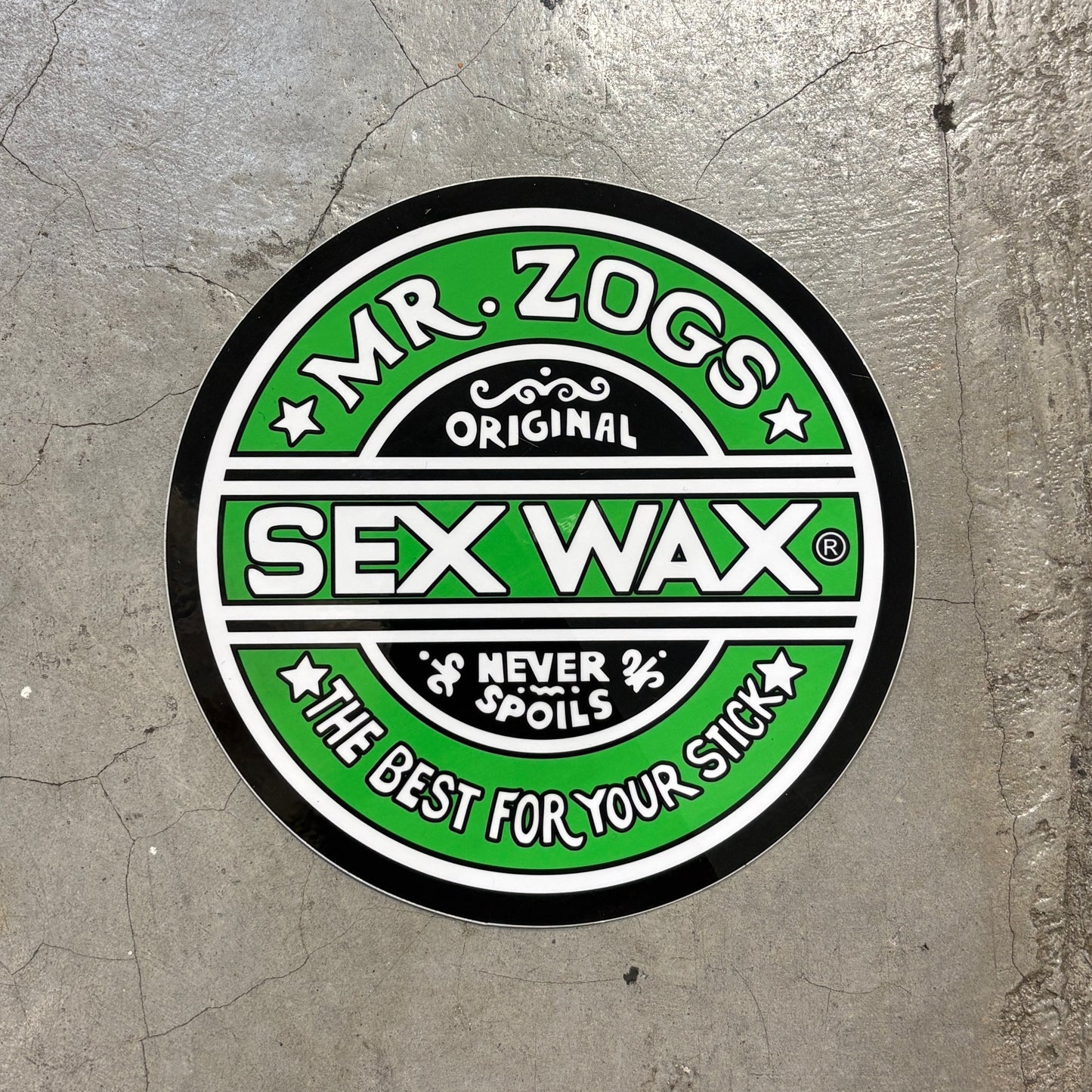 Sex Wax Decal 7"