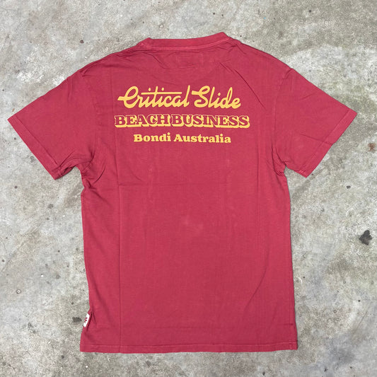 The Critical Slide Society Red Business Tee