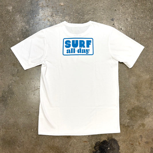 KISS 'Surf all-day' T-Shirt - White