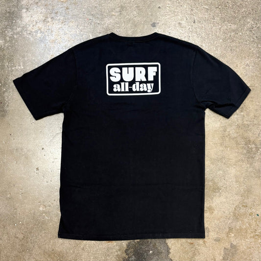 KISS 'Surf all-day' T-Shirt - Black