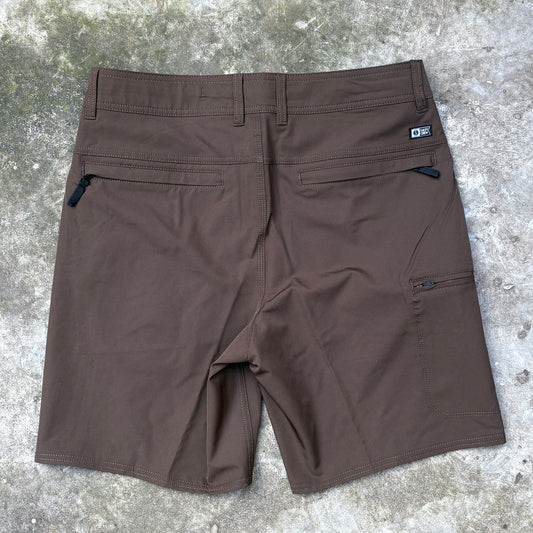 SALTY CREW Transom 18" Tech Short - Washed Brown
