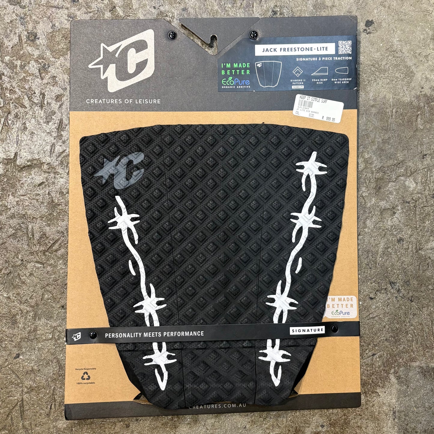 CREATURES OF LEISURE JACK FREESTONE LITE ECOPURE BARBED WIRE