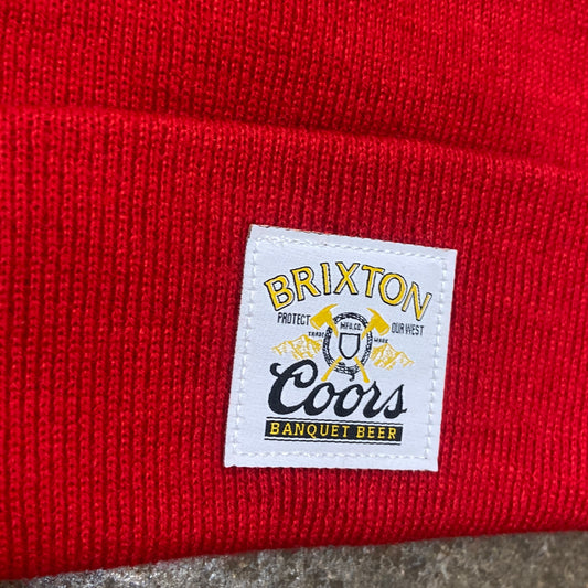 BRIXTON X COORS POW BEANIE