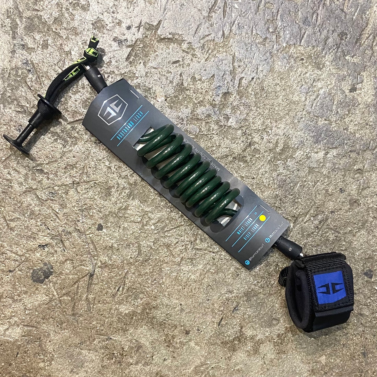 HURRICANE BODYBOARDING COILED BICEP LEASH 8MM