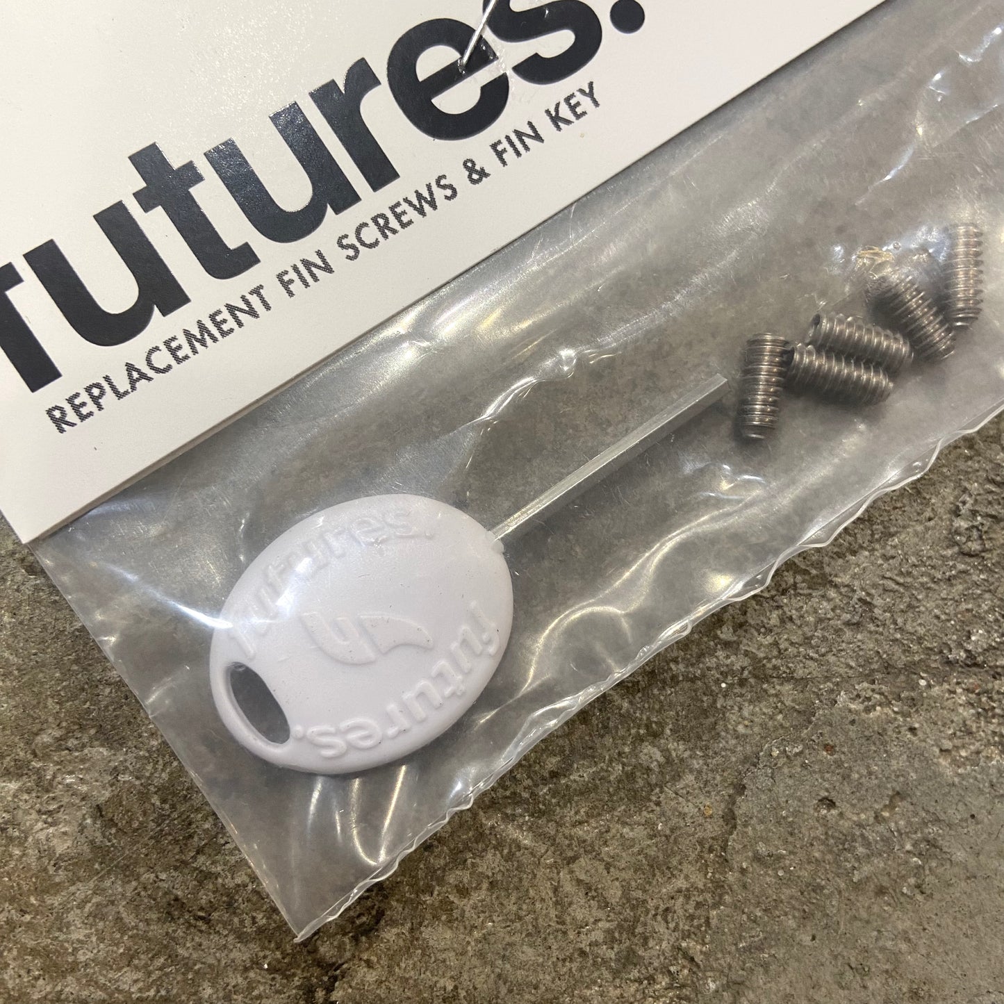 futures REPLACEMENT SCREWS & FIN KEY