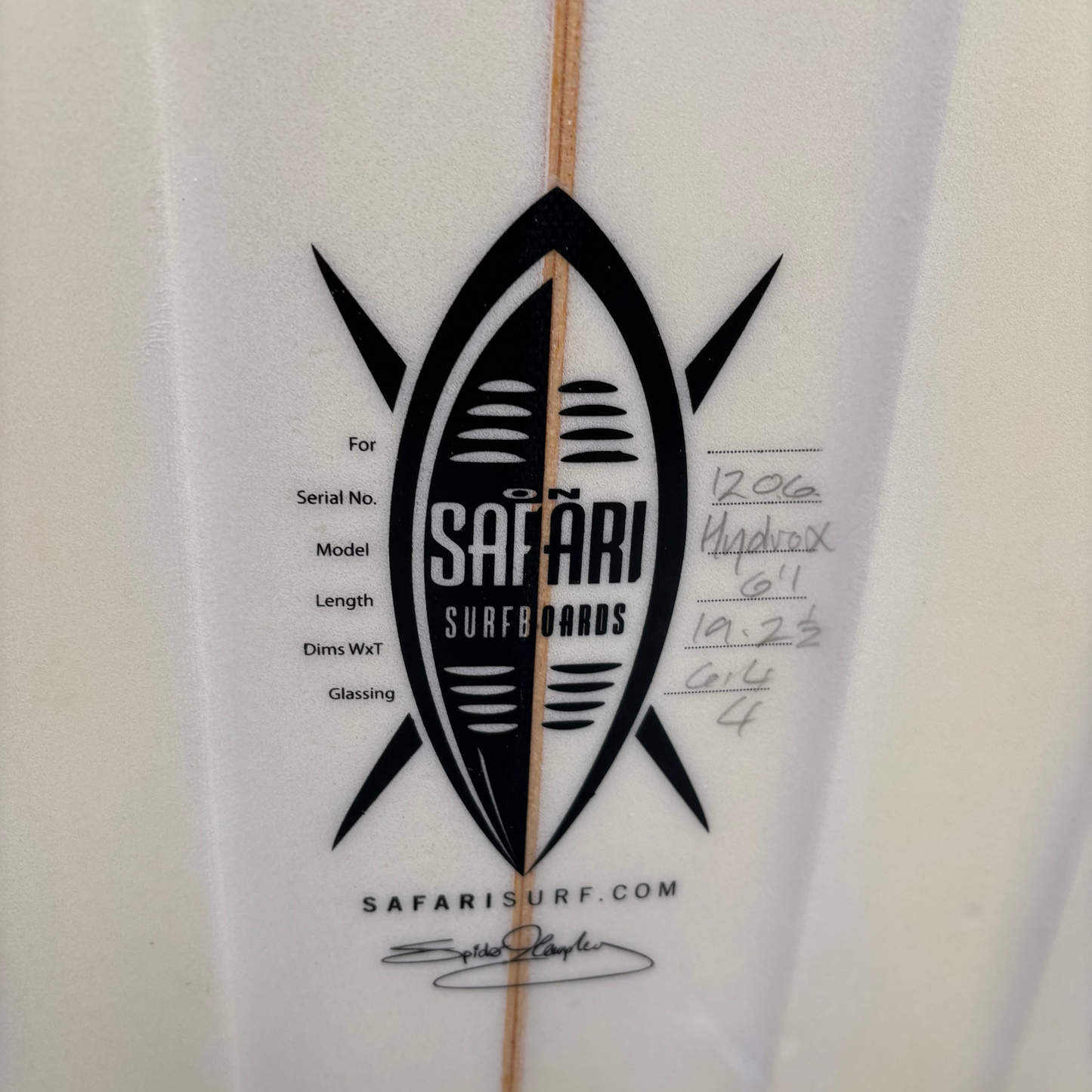 Spider Hydro X 6'1 Surfboard – Second Hand