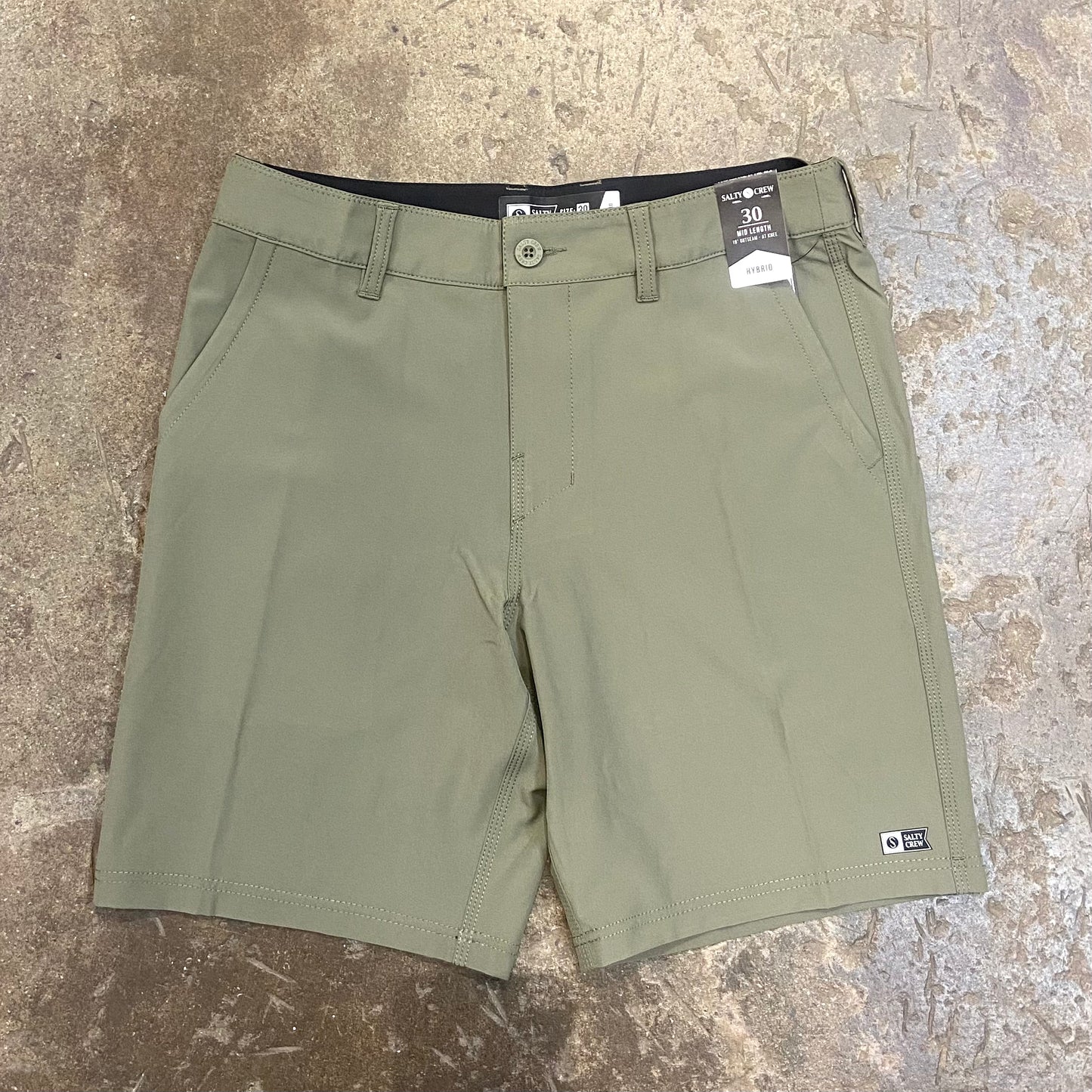 SALTY CREW LOWTIDE KHAKI HYBRID 19"