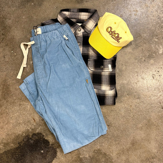 ALL DAY CORD PANT - BLUE