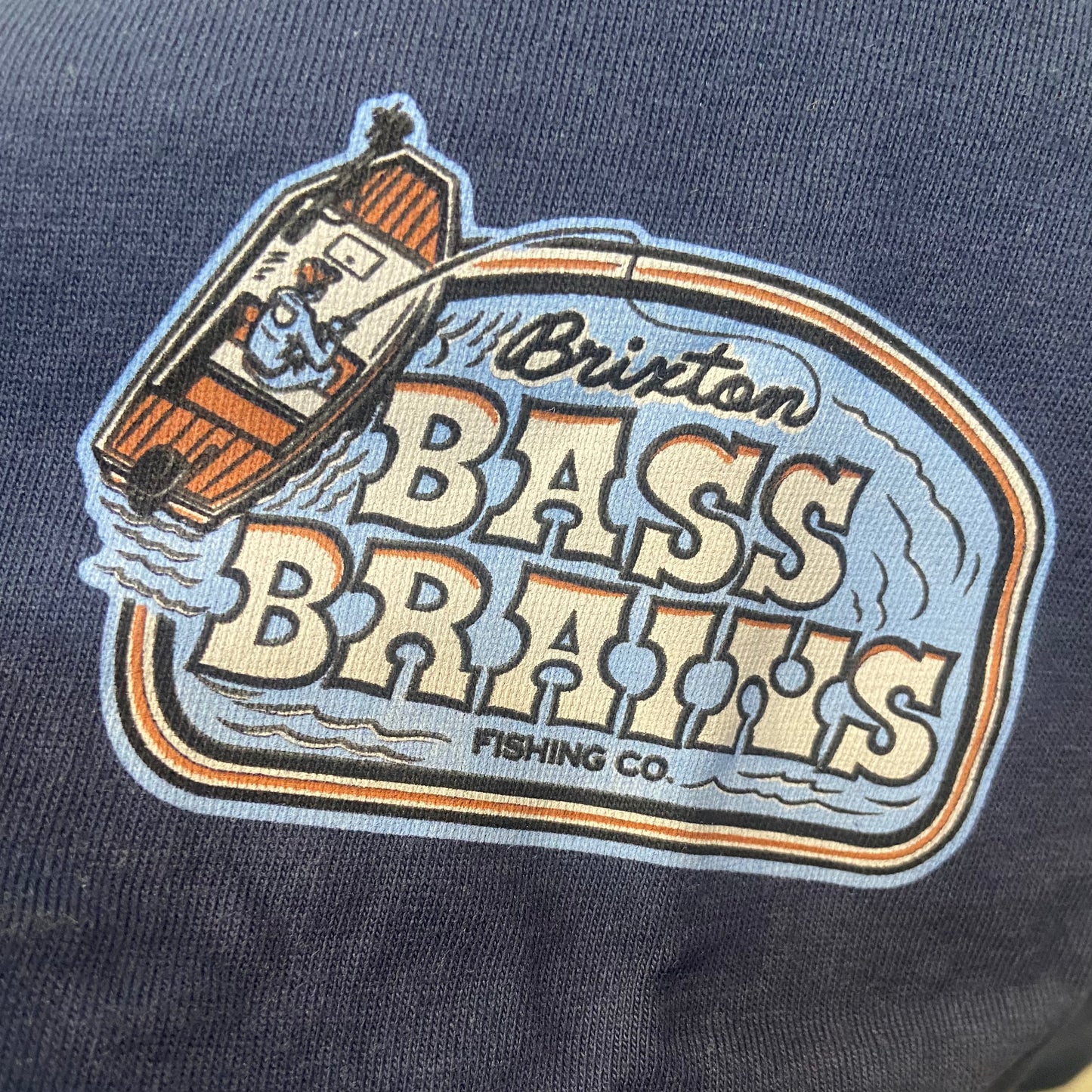 BRIXTON BASS BRAINS BOAT S/S STANDARD TEE