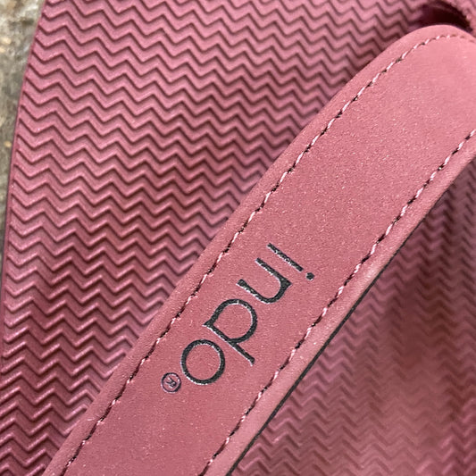 INDOSOLE   MEN'S ESSNTLS FLIP FLOP   BURGANDY