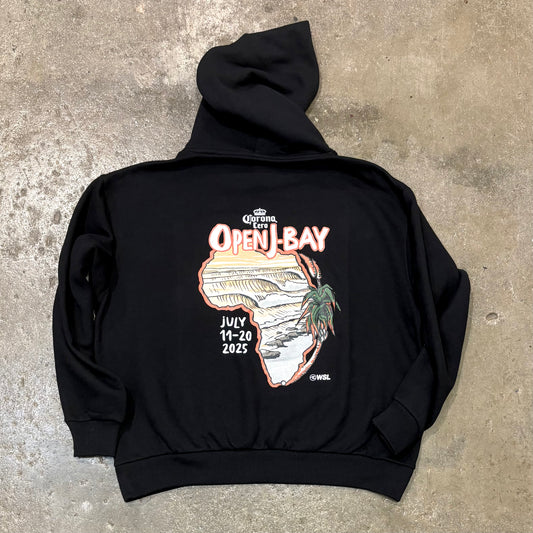 J-Bay Open 2025 Boxy Pullover Fleece Hoodie