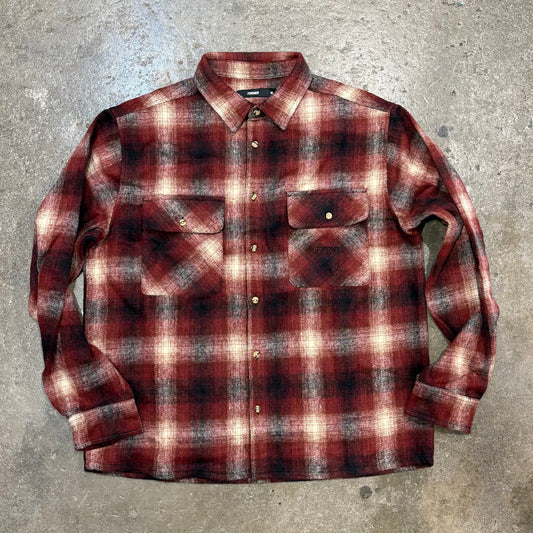 Front view of Former Merchandise Manners Flared LS Shirt