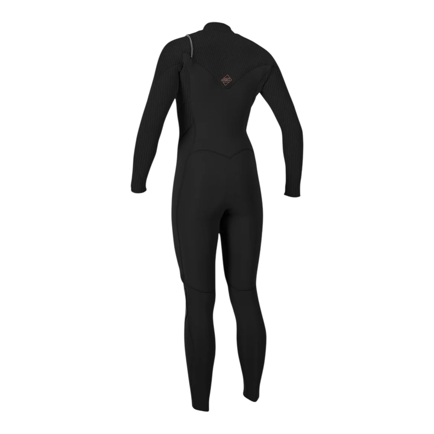 O'Neill Women's HyperFreak 4/3mm+ Chest Zip Wetsuit – Black