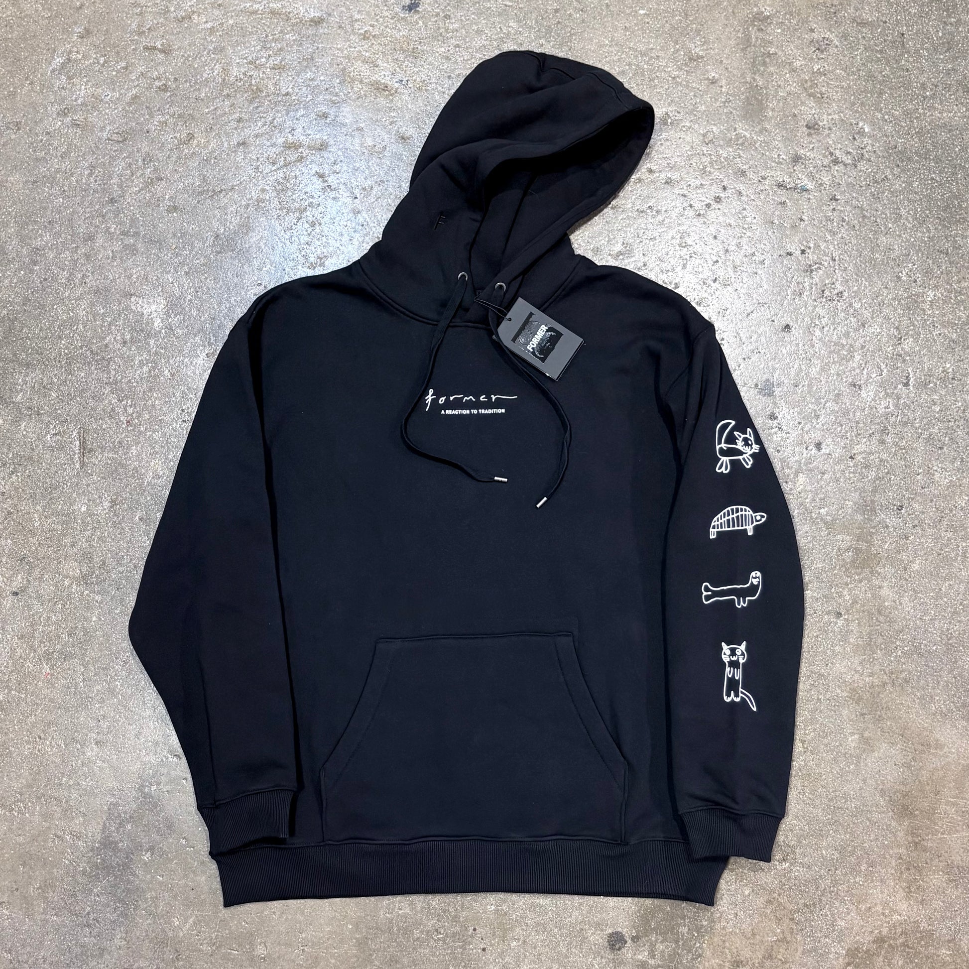 Front view of Former Rampant Hoodie