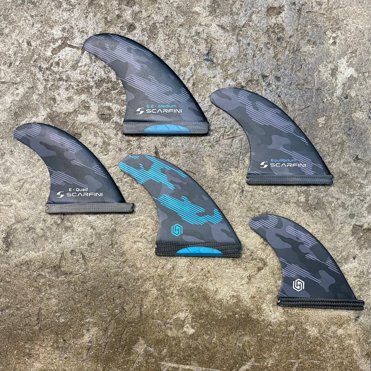 SCARFINI E 2 5 FIN MEDIUM ~ SINGLE TAB
