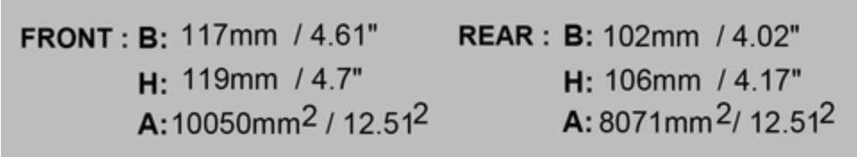 SCARFINI V 3 TRI/QUAD (5 FINS) - LARGE - SINGLE TAB