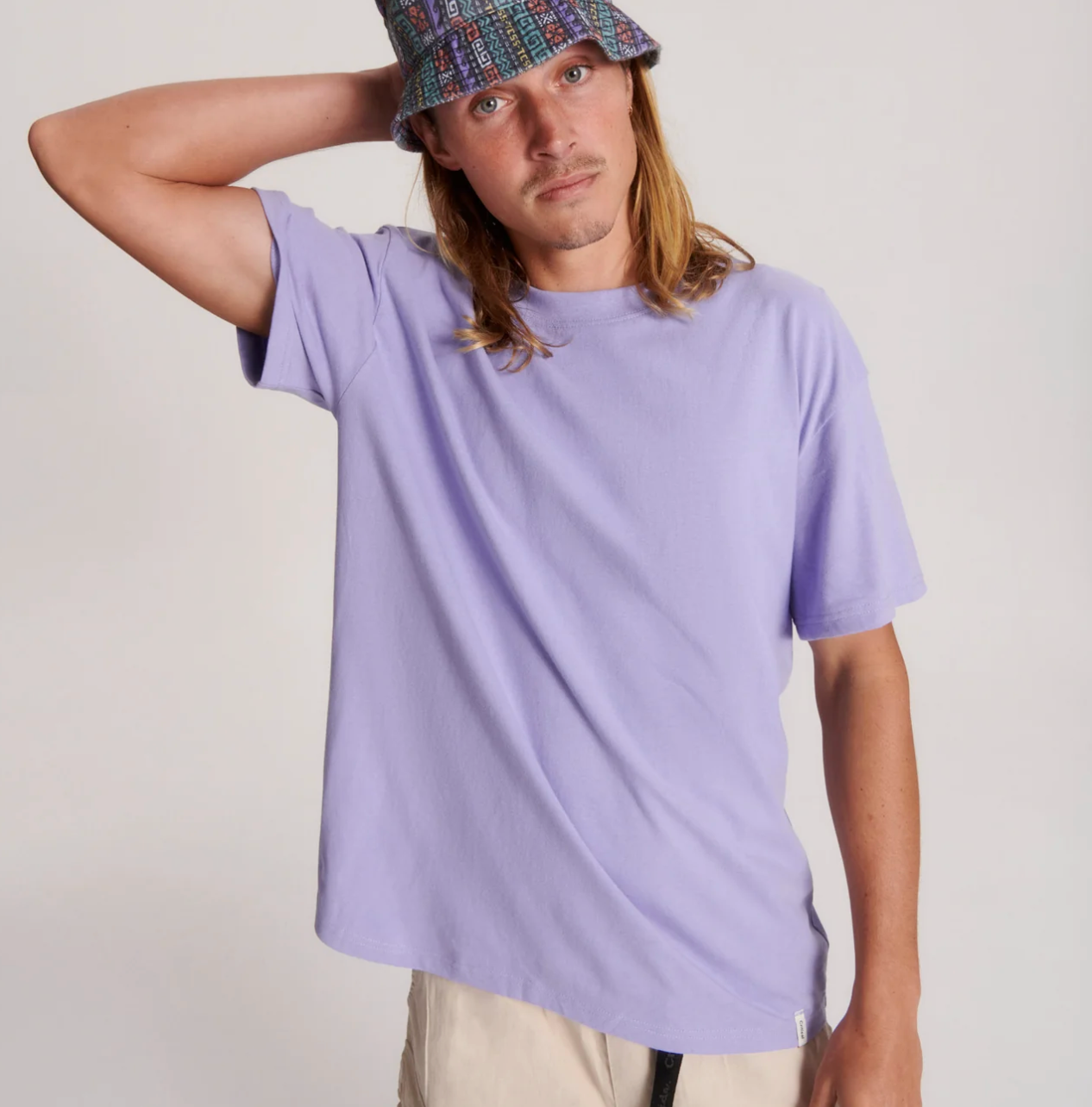 BAND TEE - LAVENDER