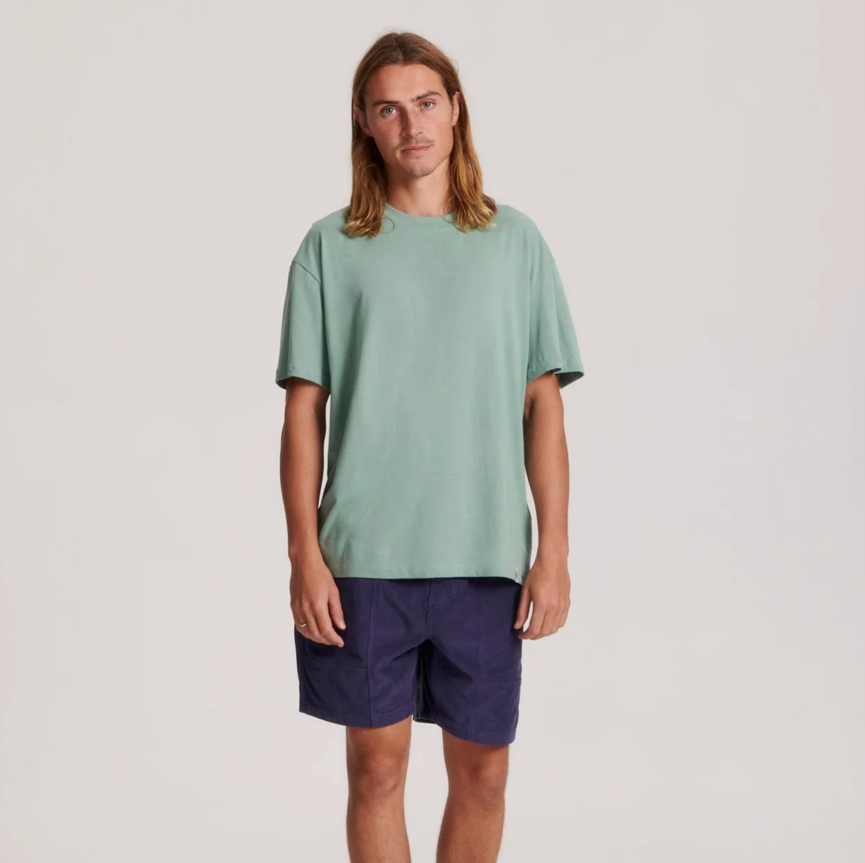 BAND TEE - PISTACHIO
