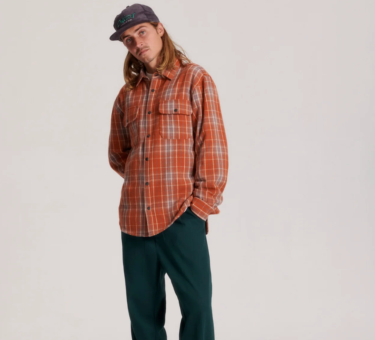 COVE OVERSHIRT - ORANGE