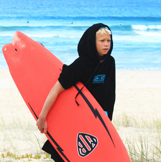 OCEAN &EARTH   YOUTH HOODED PONCHO