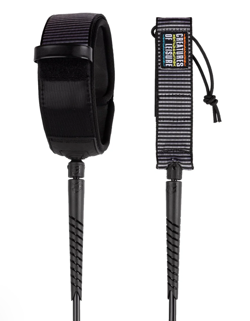 RELIANCE LONGBOARD KNEE 9 LEASH | HARDWEAR ART SERIES