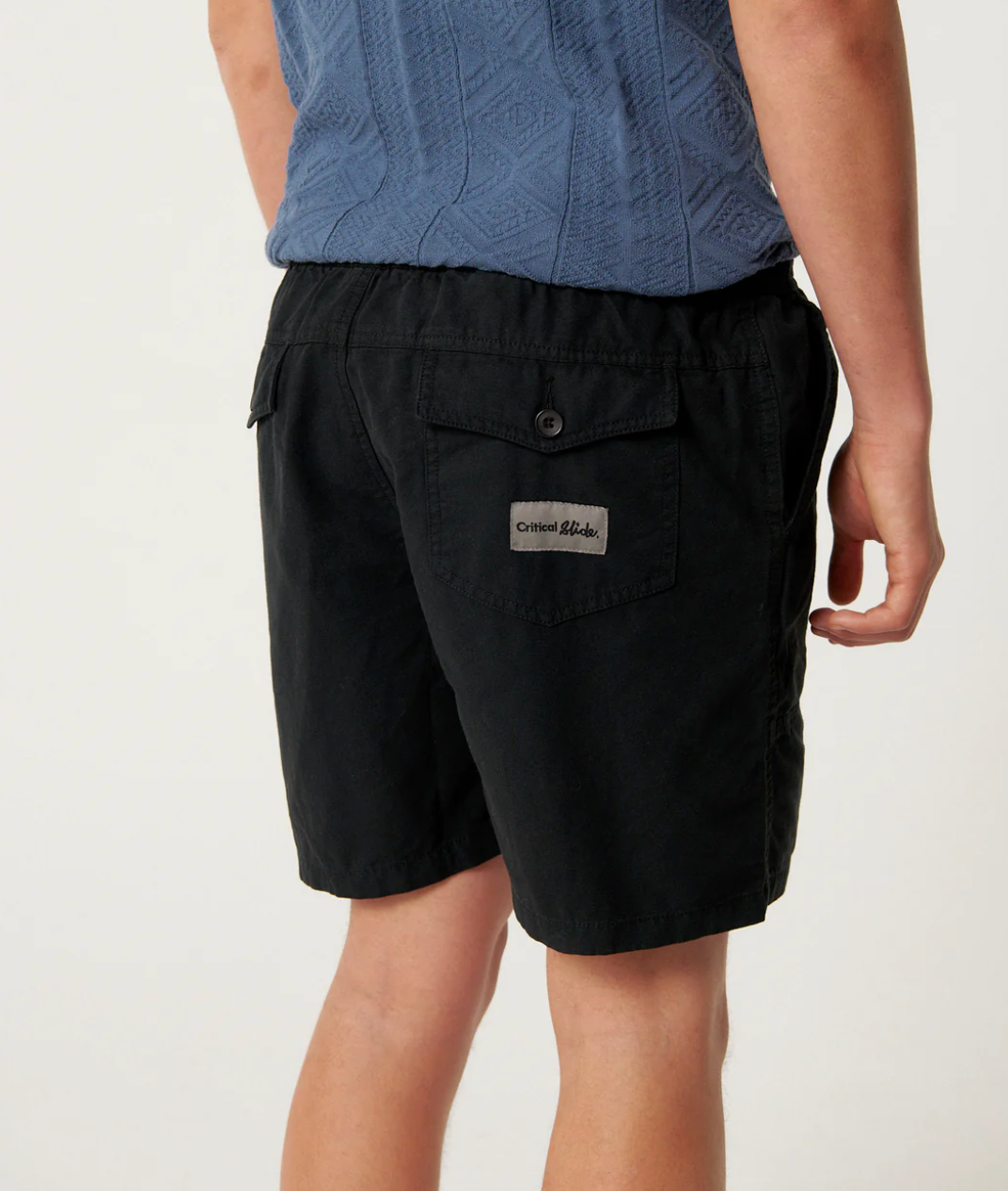 The Critical Slide Society All Day Canvas Short - Black