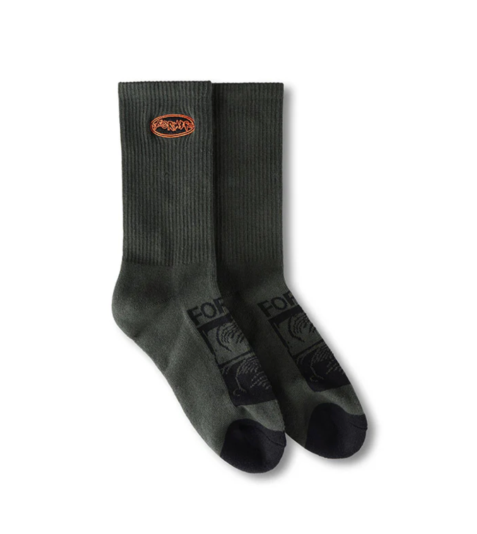 Former Flatline Sock – Washed Green