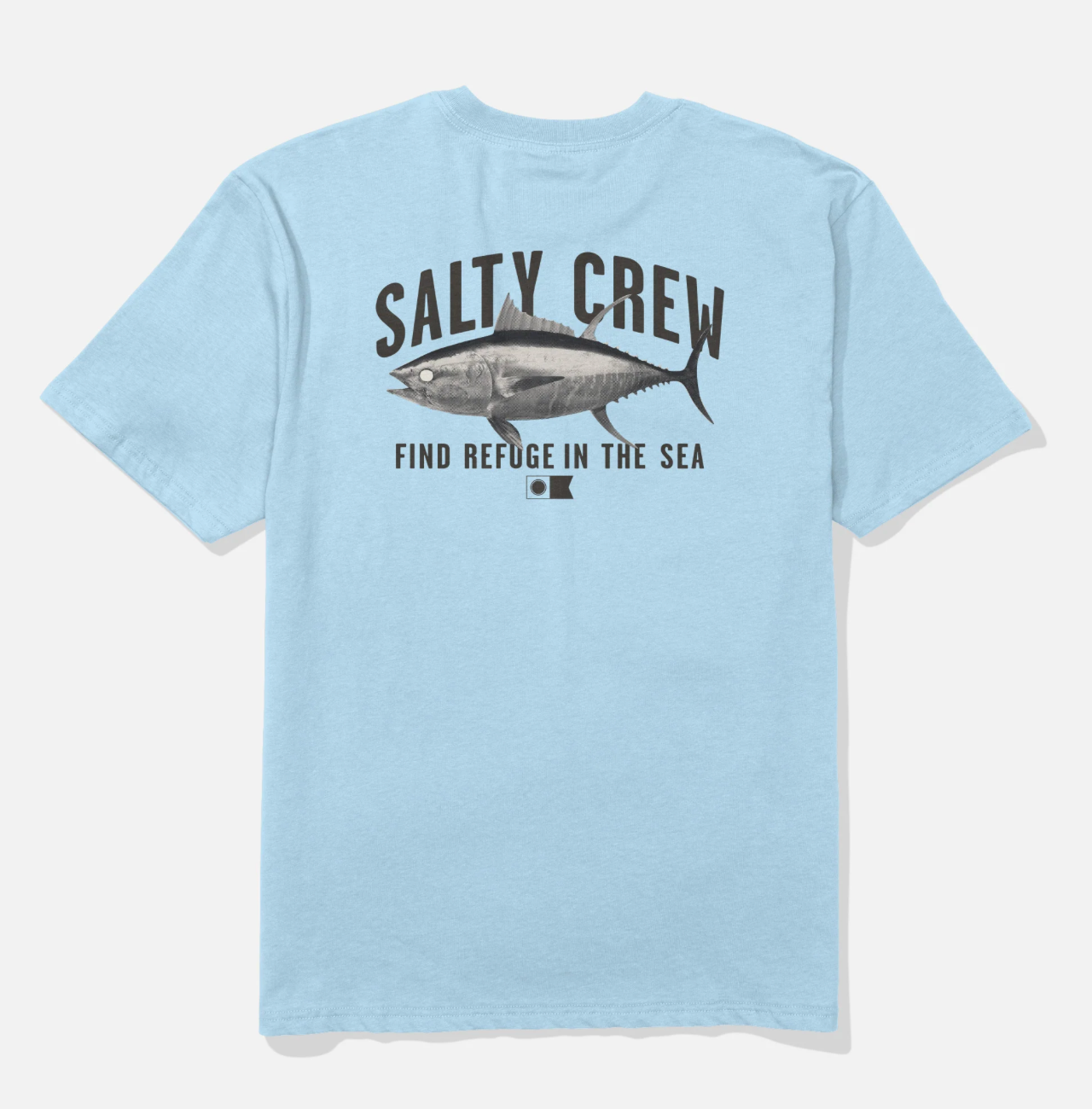 Salty Crew Bitmap Classic Tee - Clear Sky