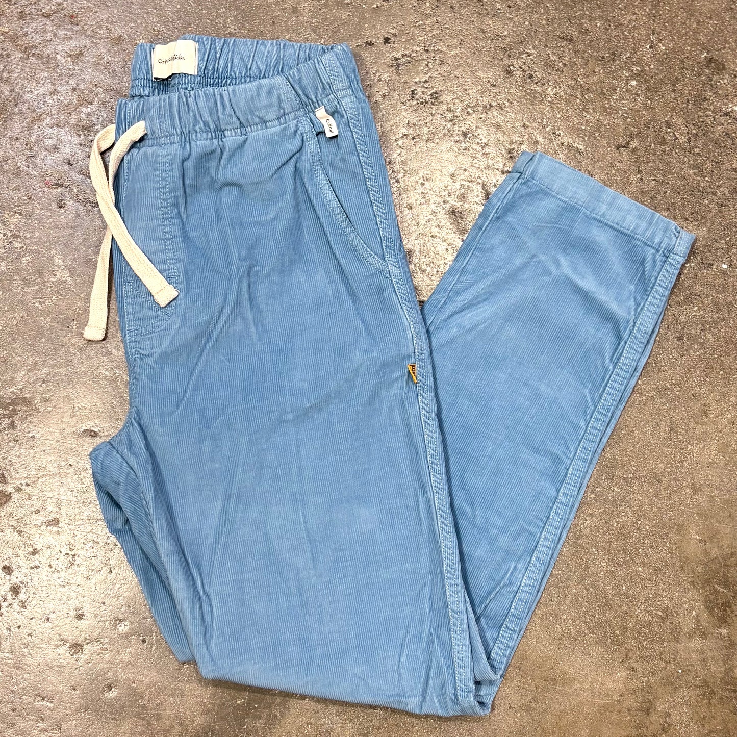 ALL DAY CORD PANT blue fron view