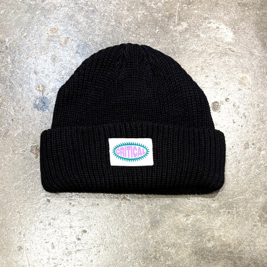 THE CRITICAL SLIDE SOCIETY   BURST LOGO BEANIE