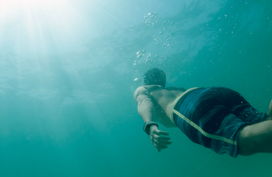 SHARKBANZ 2 - ACTIVE SHARK DETERRENT WRISTBAND WHITE/SEAFOAM