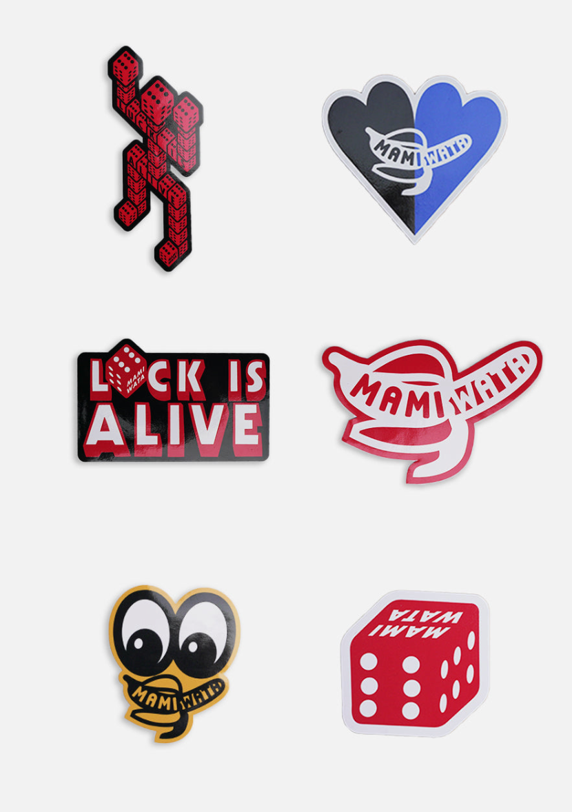 LUCK IS ALIVE STICKER PACK