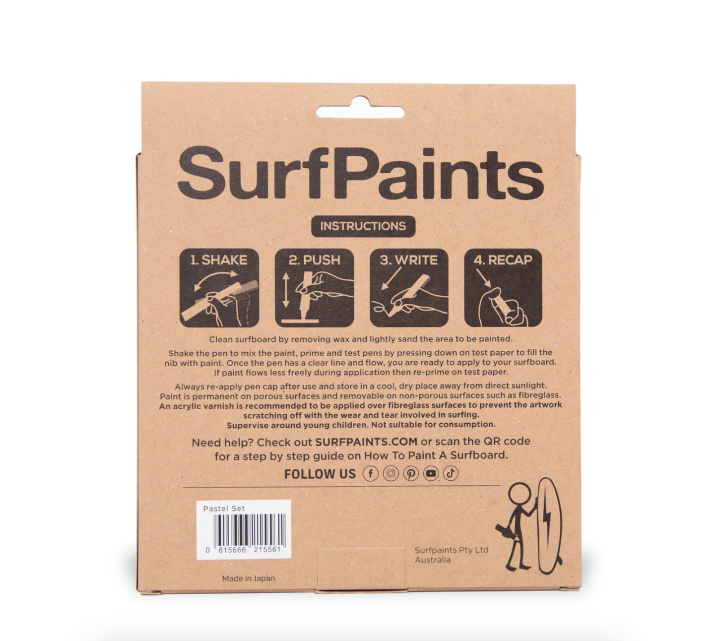 SURFPAINTS PASTEL SET